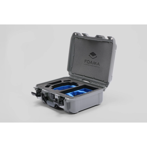 Foama DJI Mini 3 Pro / DJI Mini 4 Pro Waterproof Hard Carry-on Case with Custom Foam Insert