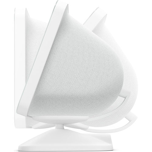 Support réglable Echo Show 8 (3e gén.) avec port de chargement USB-C - Blanc glacier