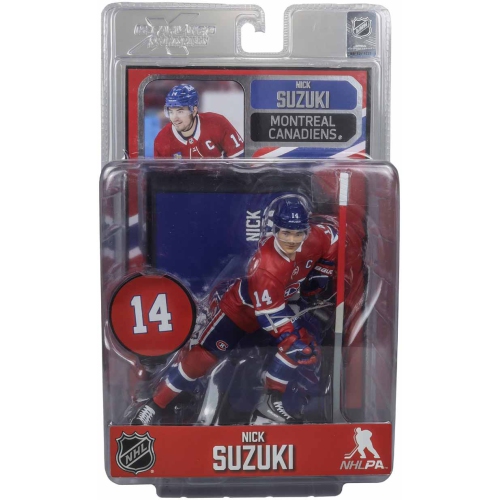 NHL Hockey SportsPicks 7 Inch Static Figure Montreal Canadiens - Nick Suzuki