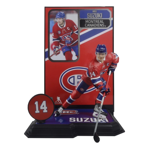 NHL Hockey SportsPicks 7 Inch Static Figure Montreal Canadiens - Nick Suzuki