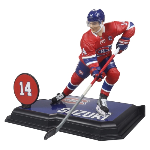 NHL Hockey SportsPicks 7 Inch Static Figure Montreal Canadiens - Nick Suzuki
