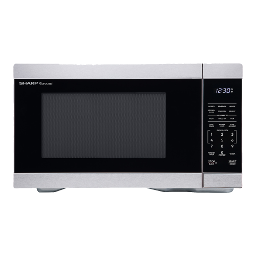 SHARP SMC1162KSC Carousel® Countertop Microwave Oven 1.1 c.u. ft. 900W Stainless Steel