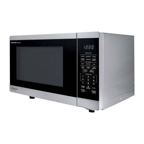 SHARP 1.4 c.u. ft. 1100W Carousel® Countertop Microwave Oven with Inverter Technology