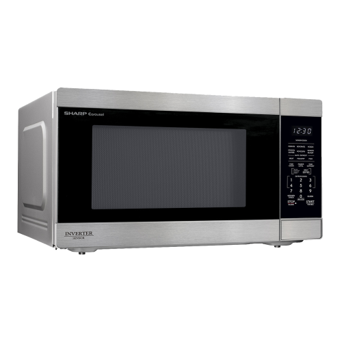 SHARP 2.2 c.u. ft. 1200W Carousel® XL Countertop Microwave Oven with Inverter Technology