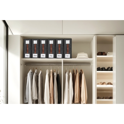 DECOMOMO Foldable Bed Sheet Organizers and Storage