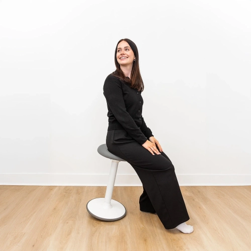 burotic Balance Stool – Adjustable Active Sitting Ergonomic Chair for Standing Desk, Core Engagement & Posture Support