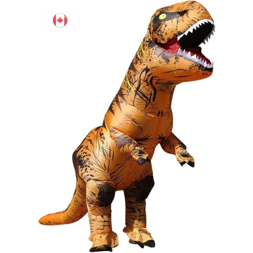 Dinosaur Inflatable Trex Costume Adult Halloween Fancy Dress, Fun