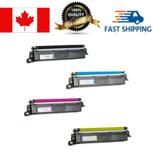 Brother TN229XL Toner Cartridge With Chip,BK/C/M/Y Combo Set, Compatible