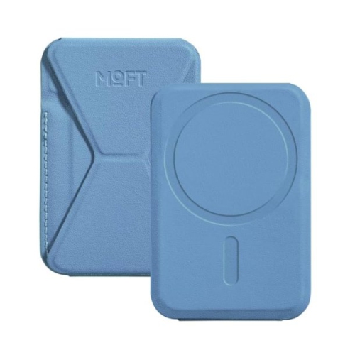 Snap-on Phone Stand & Wallet MOVAS™ - MagSafe Compatible -Windy Blue