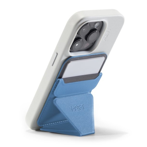 Snap-on Phone Stand & Wallet MOVAS™ - MagSafe Compatible -Windy Blue