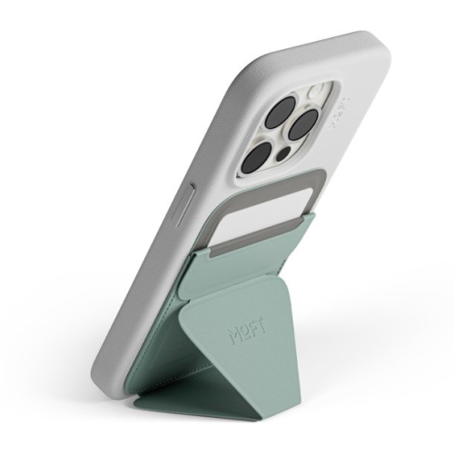 Snap-on Phone Stand & Wallet MOVAS™ - MagSafe Compatible -Seafoam