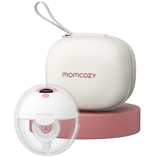 Momcozy M5 Pinky Breast Pump Hands Free, Electric 24mm