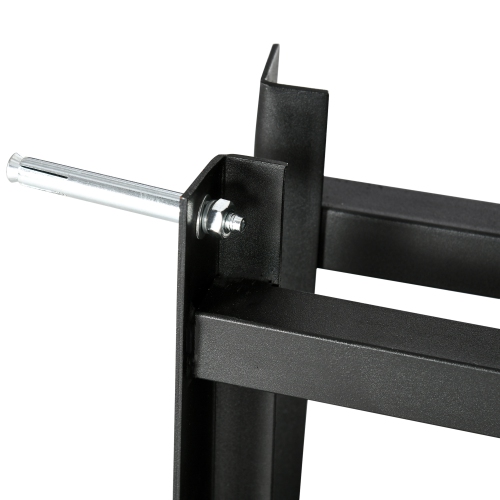 Panier de basketball mural de Soozier, avec panneau incassable de 43,3 x 27,6", mini panier de basketball et panneau arrière pour l'extérieur et