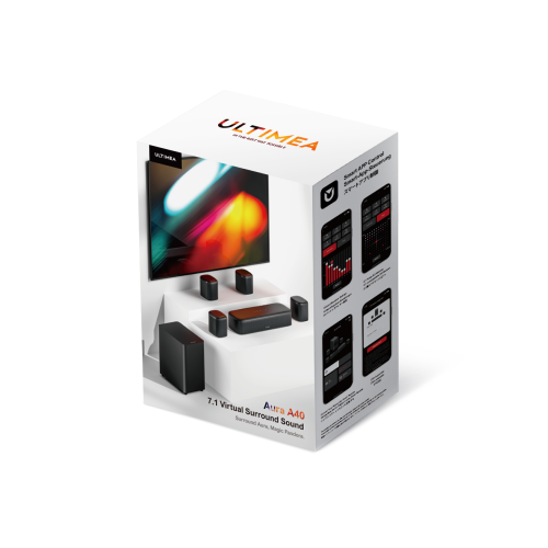 Barre de son ambiophonique virtuel 7,1 canaux Aura A40 d'ULTIMEA