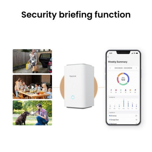 Reolink Home Hub - Wireless Security Center With Encrypted Local Storage and Multi-Device Management, Expandable System Up to 8 Reolink Cams