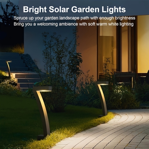 4-piece solar lawn light - solar trail light - solar landscape light