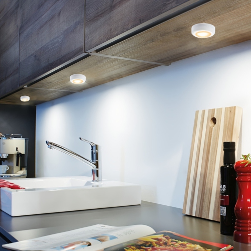 12 Pack Puck Lights, 16 Color Changeable LED Lights, Cabinet Lights, Battery Powered Lights with Dimmer and Timer