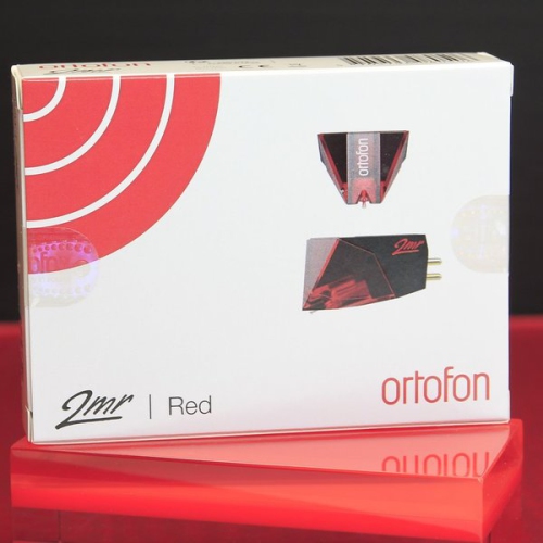 Cartouche rouge ORTOFON 2MR pour un ajustement optimisé sur les tourne-disques à profil bas