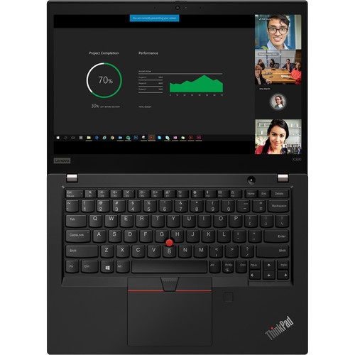 Lenovo ThinkPad X390 13.3" Touchscreen Business Laptop - Intel Core i7-8665U - 16GB - 512GB SSD - Windows 11 Pro - Black by LENOVO - Refurbished condition - Image 3