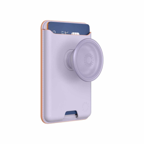 POPSOCKETS  Softgoods Popwallet+ for Magsafe With Adapter Pale Lavender