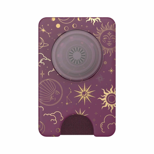 PopSockets PopWallet+ For MagSafe with Adapter | Celestial Mauve