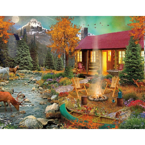 Ceaco - Ensemble de 4 en 1 - David Maclean - Casse-tête de 500 pièces