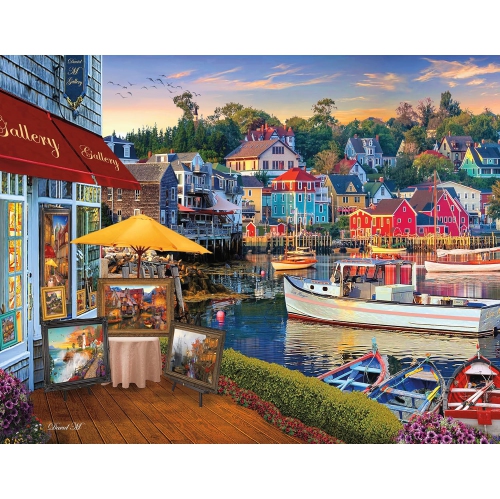 Ceaco - Ensemble de 4 en 1 - David Maclean - Casse-tête de 500 pièces