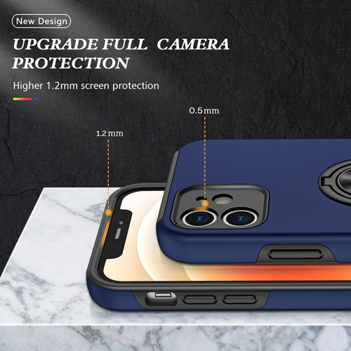 XCRS Fitted Ring Cover, Swirl Rotating Slim Armor Case for Apple iPhone 11