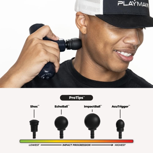 PlayMakar MVPmini Percussion Massage System with Quietvybe Technology