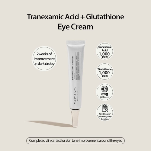 Mary&May Tranexamic + Glutathione Eye Cream,