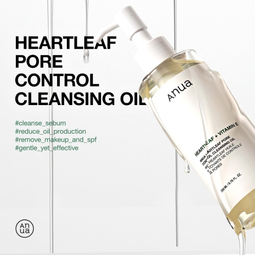 Anua Heartleaf Pore Control Cleansing Oil, Original, 6.76 fl oz