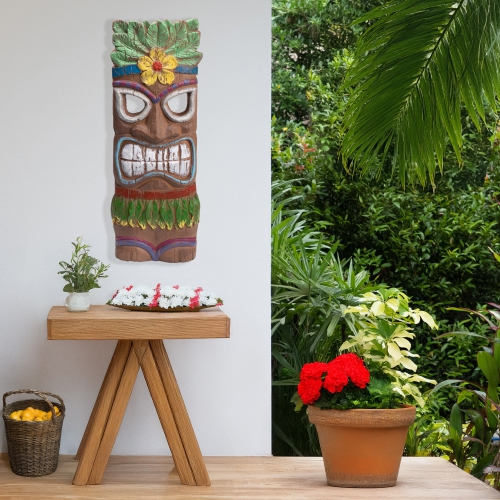 Décoration murale suspendue Tropical Tiki - 19&nbsp;po