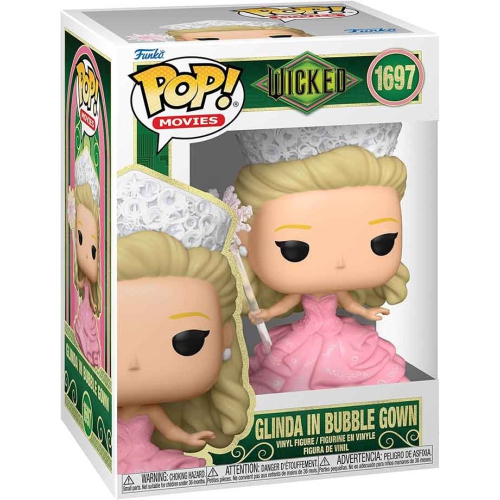 Pop Movies Wicked 3.75 Inch Action Figure - Glinda in Bubble Gown #1697