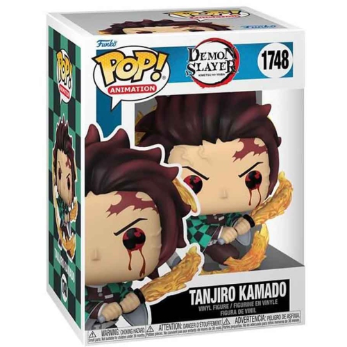 POP  Animation Demon Slayer 3.75 Inch Action Figure - Tanjiro Kamado (Sun Breathing) #1748
