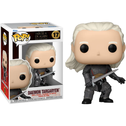 Pop Television House of The Dragon 3.75 Inch Action Figure - Daemon Targaryen #17