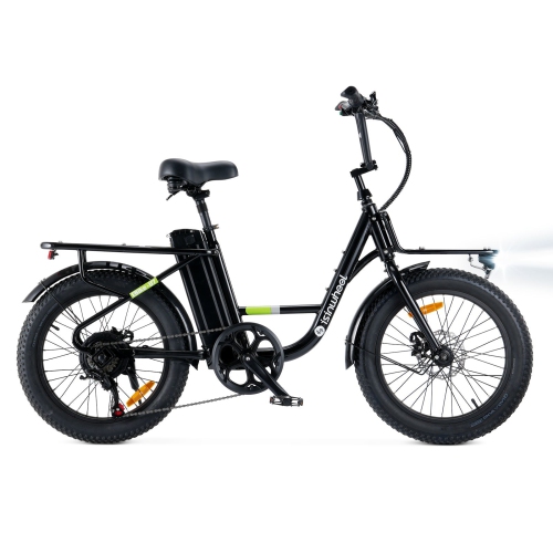 isinwheel U7 Adults Electric Cargo Bike - Black