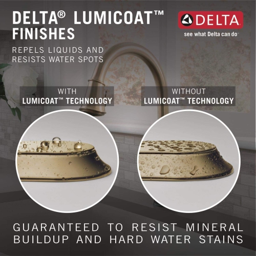 Delta Faucet Monrovia Touch Bar Faucet Brushed Nickel, Bar Sink Faucet Single Hole, Wet Bar Faucets with Pull Down Sprayer