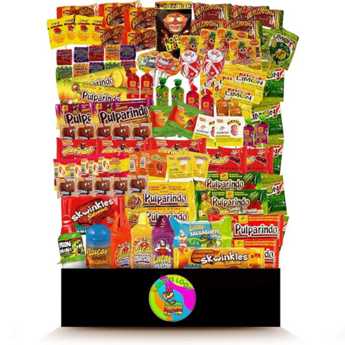 Mexican Candy Super Variety Pack by Larry's Loot | Packed with More of The Good Stuff | 100 Pieces