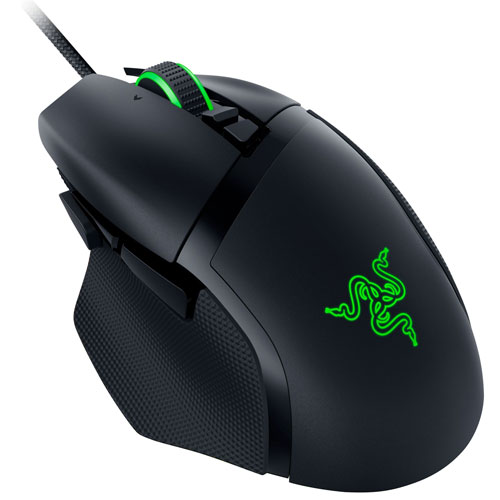 Souris de jeu optique de 35 000 ppp Basilisk V3 de Razer - Noir