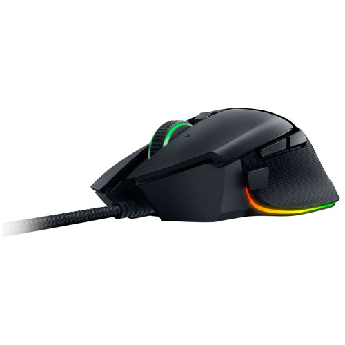 Souris de jeu optique de 35 000 ppp Basilisk V3 de Razer - Noir