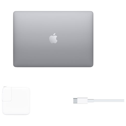 Apple MacBook Air 13.3" Retina w/ Touch ID - Space Grey (Apple M1 Chip / 256GB SSD / 16GB RAM) - French - Open Box