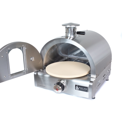 Mont Alpi Portable Pizza Oven - Stainless Steel - Stainless Steel