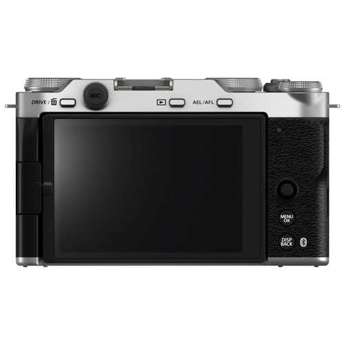 Fujifilm X-M5 Mirrorless Camera with XC 15-45mm OIS PZ Lens Kit - Silver