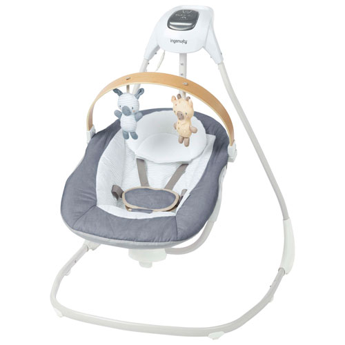 Ingenuity SimpleComfort Compact Soothing Swing - Chambray