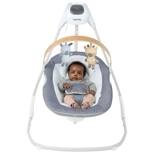 Ingenuity SimpleComfort Compact Soothing Swing - Chambray