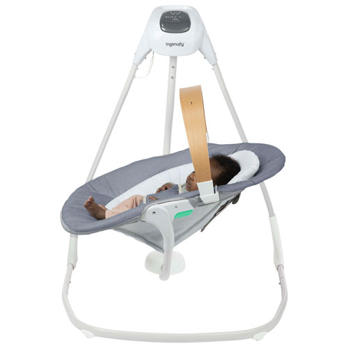 Ingenuity SimpleComfort Compact Soothing Swing - Chambray