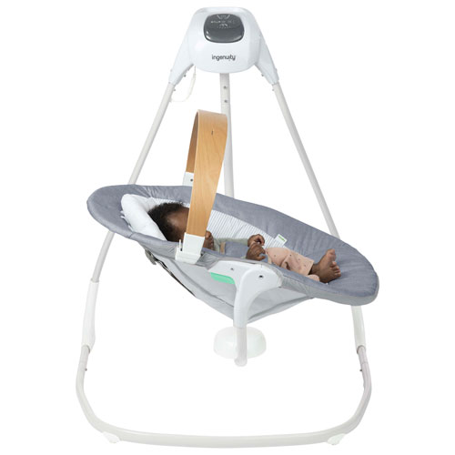 Ingenuity SimpleComfort Compact Soothing Swing - Chambray