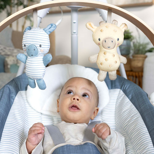 Ingenuity SimpleComfort Compact Soothing Swing - Chambray