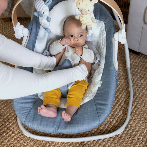 Ingenuity SimpleComfort Compact Soothing Swing - Chambray