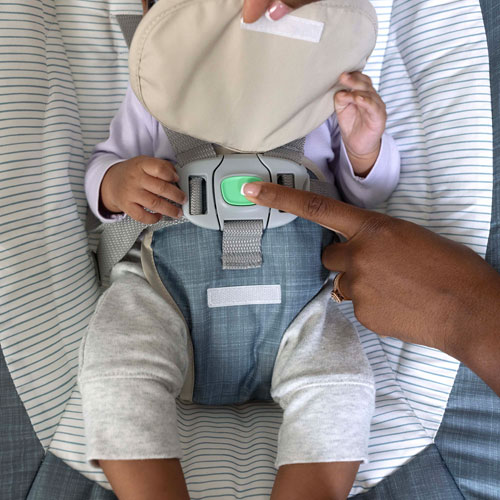 Ingenuity SimpleComfort Compact Soothing Swing - Chambray